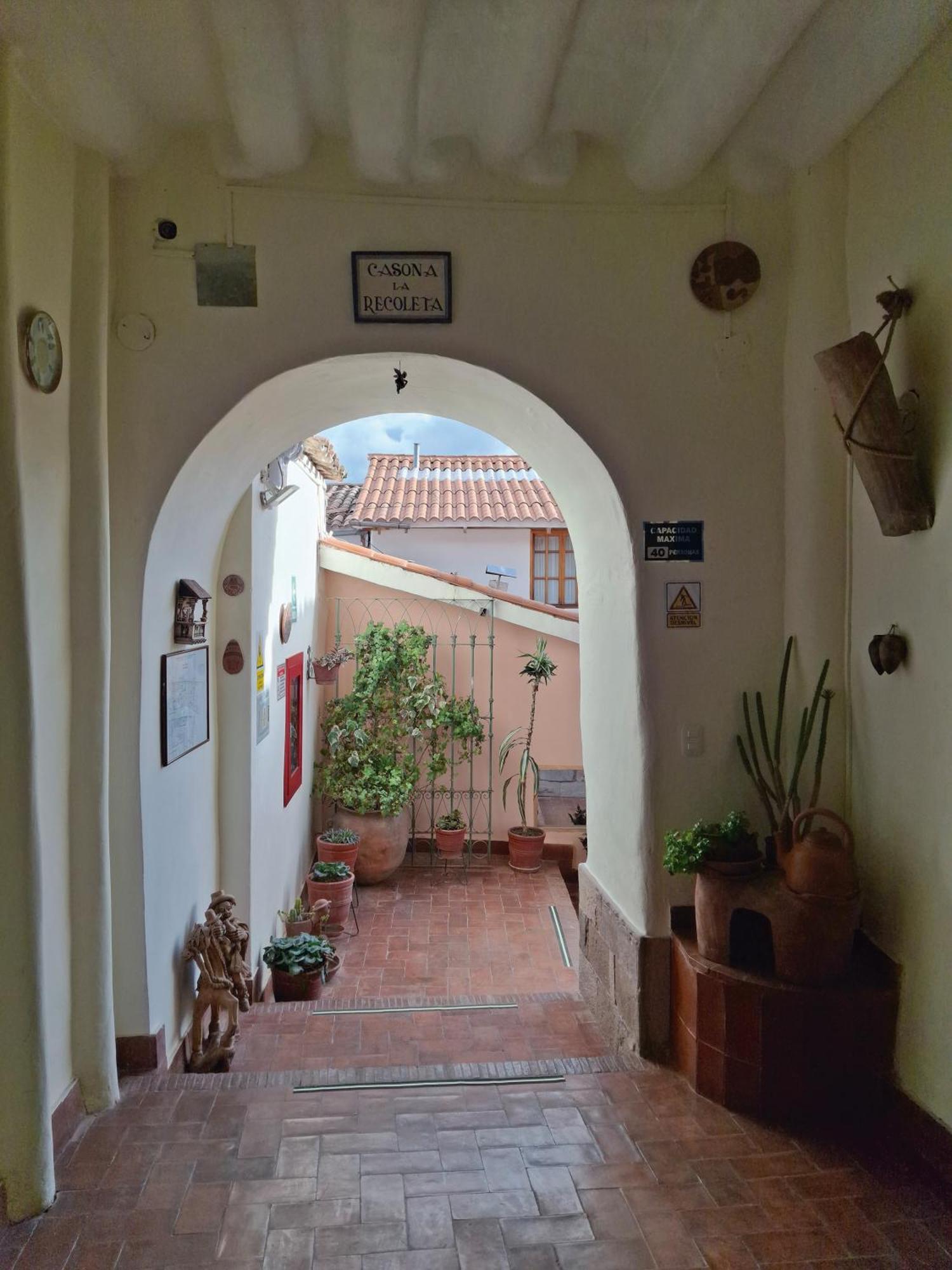 Casona La Recoleta Aparthotel กุสโก ภายนอก รูปภาพ